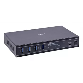 InLine 57885E KVM-switch, 2-weg, HDMI & USB-C, 4K60Hz