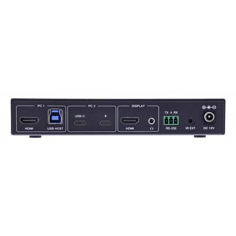 InLine 57885E KVM-switch, 2-weg, HDMI & USB-C, 4K60Hz