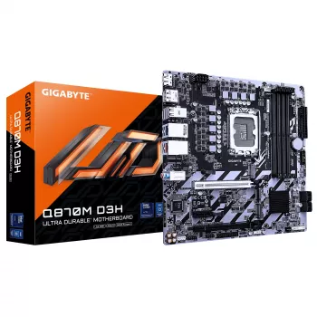Moederbord Gigabyte Q870M D3H Q870 LGA1700 Micro ATX