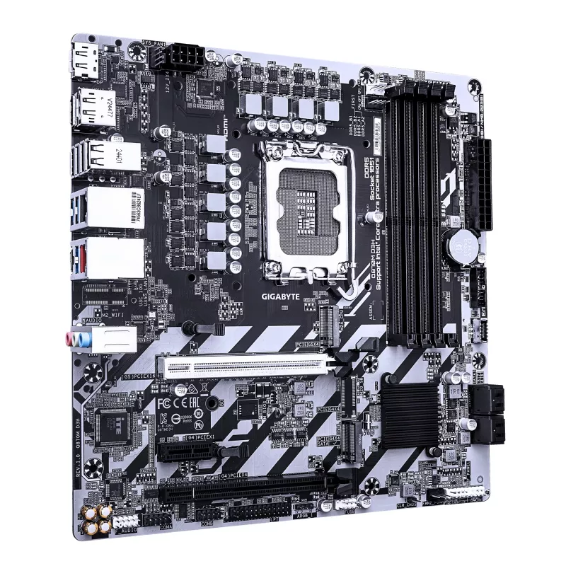 Gigabyte Q870M D3H Moederbord, LGA1851, Micro ATX, Q870