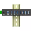 InLine 35396B interface-hub USB 3.2 Gen 1 (3.1 Gen 1) Type-B 5000 Mbit/s zwart