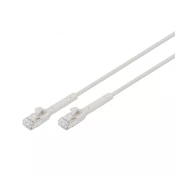 Digitus CAT 6A F-FTP buigbare patchkabel koper 1 m grijs