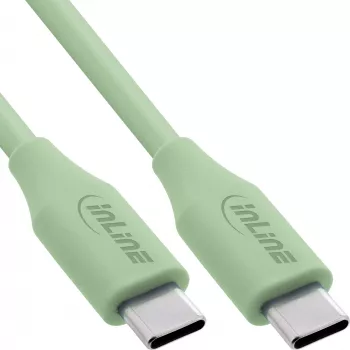 USB-kabel InLine 35892G 2m USB C groen USB 2.0 0,48 Gbit/s