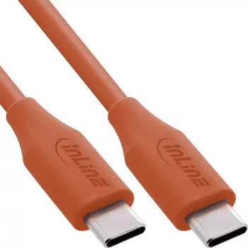 InLine 35891O USB-kabel USB 2.0 1 m USB C oranje