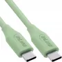 USB-kabel InLine 35891G 1 m USB C groen USB 2.0 0,48 Gbit/s