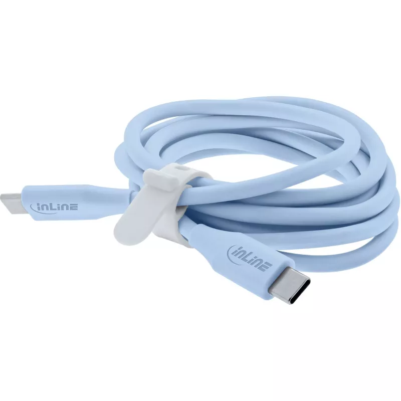 InLine 35891B USB-kabel USB 2.0 1 m USB C blauw
