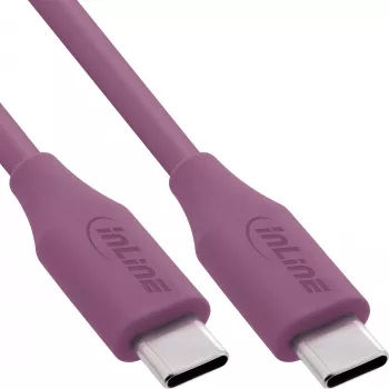 InLine 35895P USB-kabel USB 2.0 0,5 m USB C violet