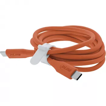 USB-kabel InLine 35895O 0,5 m USB-C oranje USB 2.0 0,48 Gbit/s