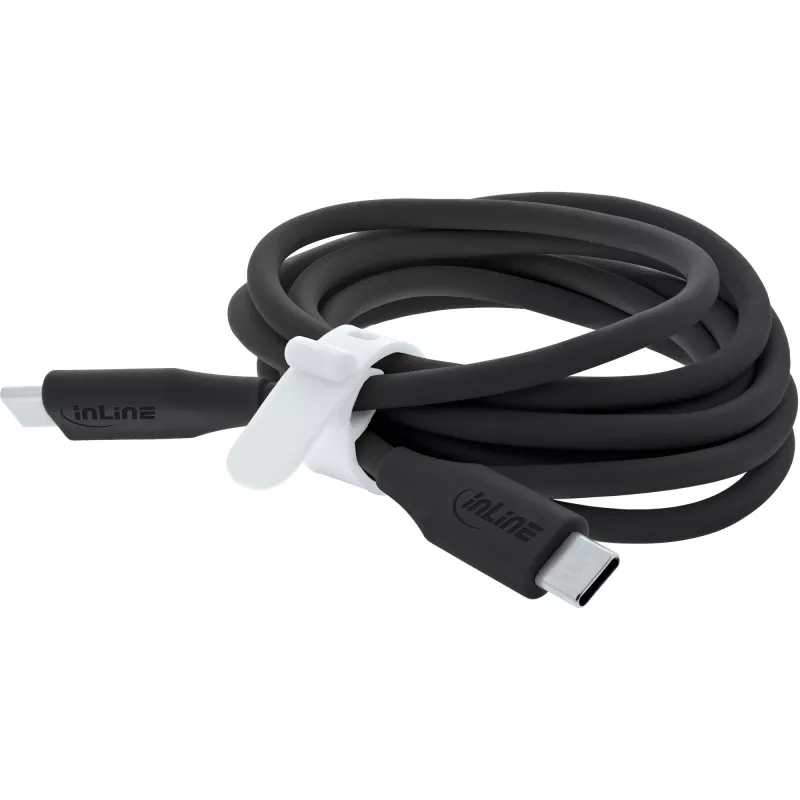 USB-kabel InLine 35895 0,5 m USB-C zwart USB 2.0 0,48 Gbit/s