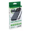 USB-C-interfacehub InLine 35392D USB 3.2 Gen 2 Type-C host naar HDMI, USB-A, USB-C 10000 Mbit/s grijs