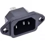 InLine S-16701 netstekkeradapter zwart