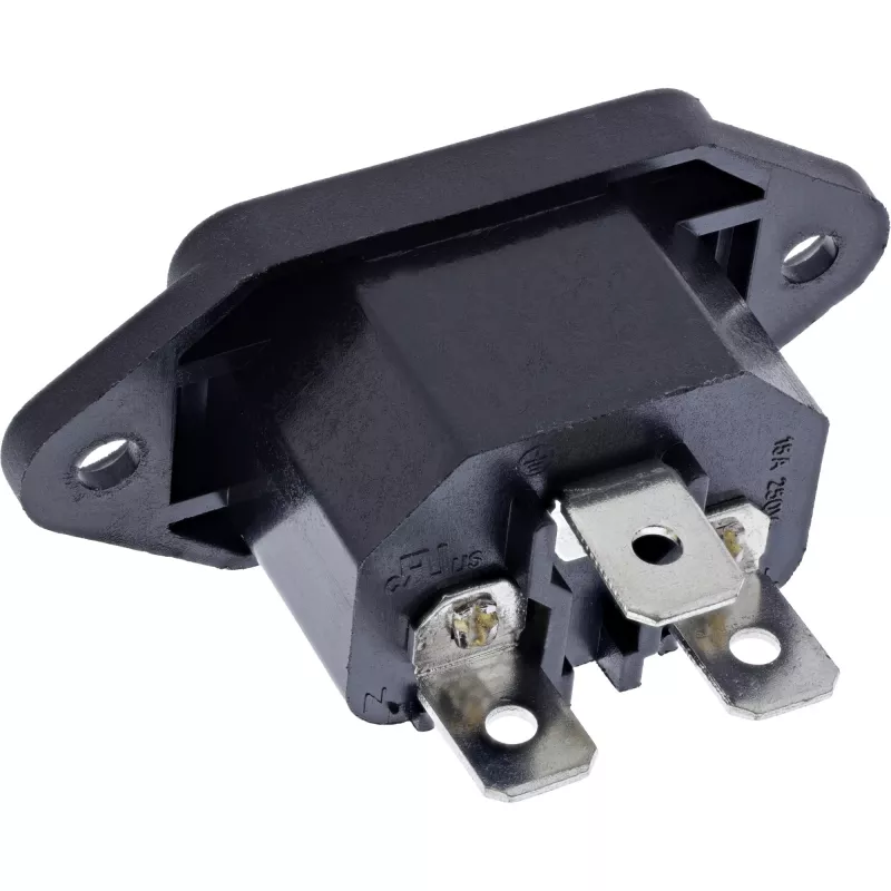 InLine S-16701 netstekkeradapter zwart