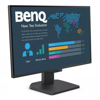 BenQ 23,8 inch 1080p FHD zakelijke monitor, 60,5 cm (23,8 inch), 1920 x 1080 pixel, Full HD, LCD, 5 ms, zwart