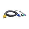 ATEN PS/2 USB KVM-kabel 3m