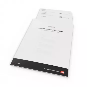 Patchpanel-accessoire Patchbox PONEIDLABEL — papieren etiketten voor patchpanels (PONEIDLABEL)