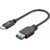 USB-C naar USB-A verlengkabel Goobay 67894