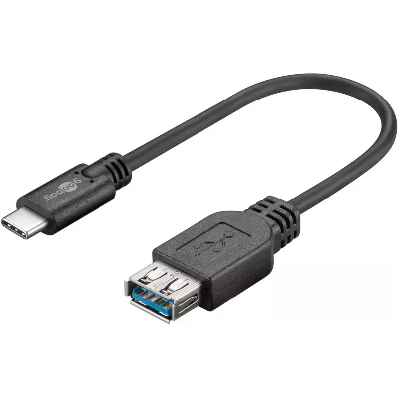 USB-C naar USB-A verlengkabel Goobay 67894