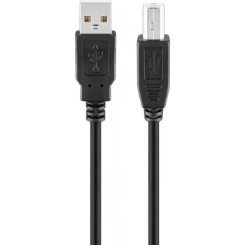 USB 2.0 Hi-Speed kabel Goobay 93597 3m zwart