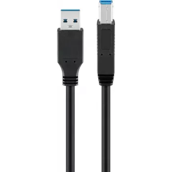 USB 3.0 SuperSpeed kabel Goobay 96119 5m zwart