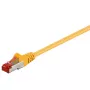 Netwerk-patchkabel GOOBAY CAT6 S/FTP (PiMF), 3 m, geel, RJ-45–RJ-45