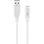 USB-kabel Goobay 67188 USB 3.2 Gen 1 1m USB C USB A wit