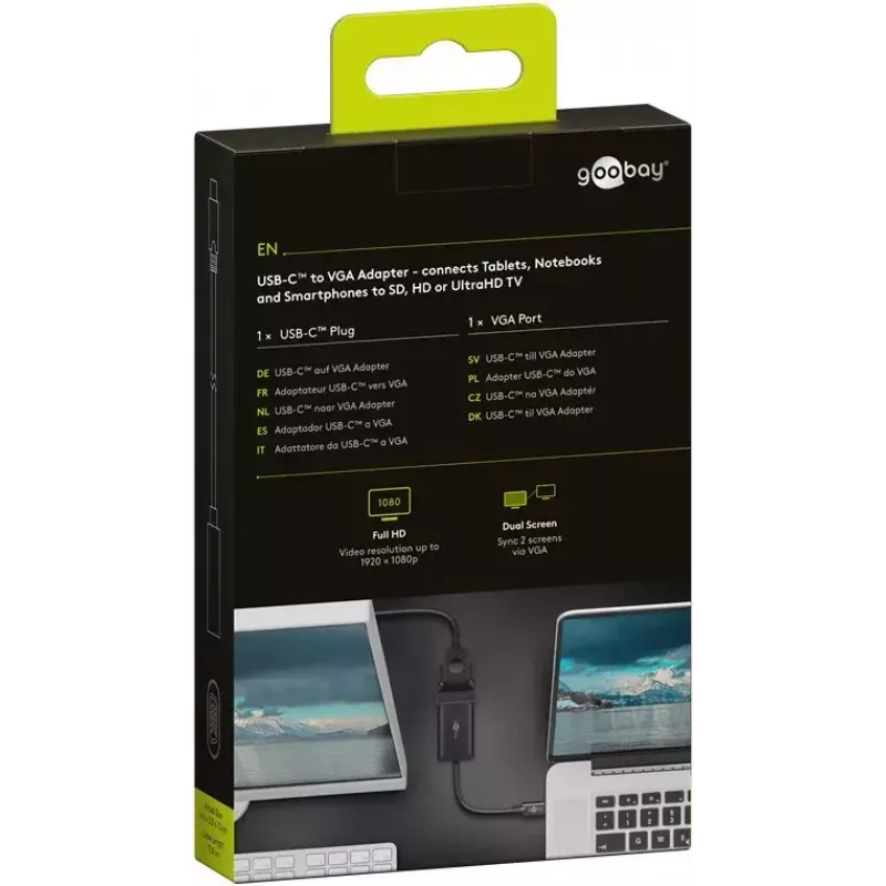USB-grafische adapter Goobay 51776