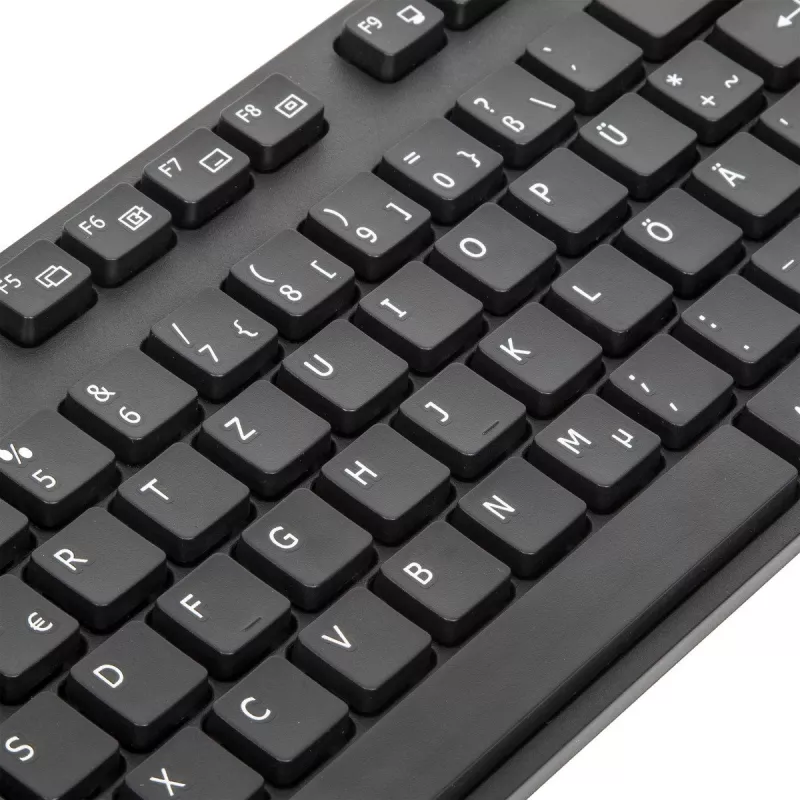 Targus AKB30DE toetsenbord Home USB QWERTZ Duits zwart