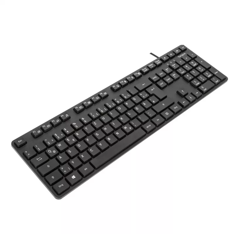 Targus AKB30DE toetsenbord Home USB QWERTZ Duits zwart