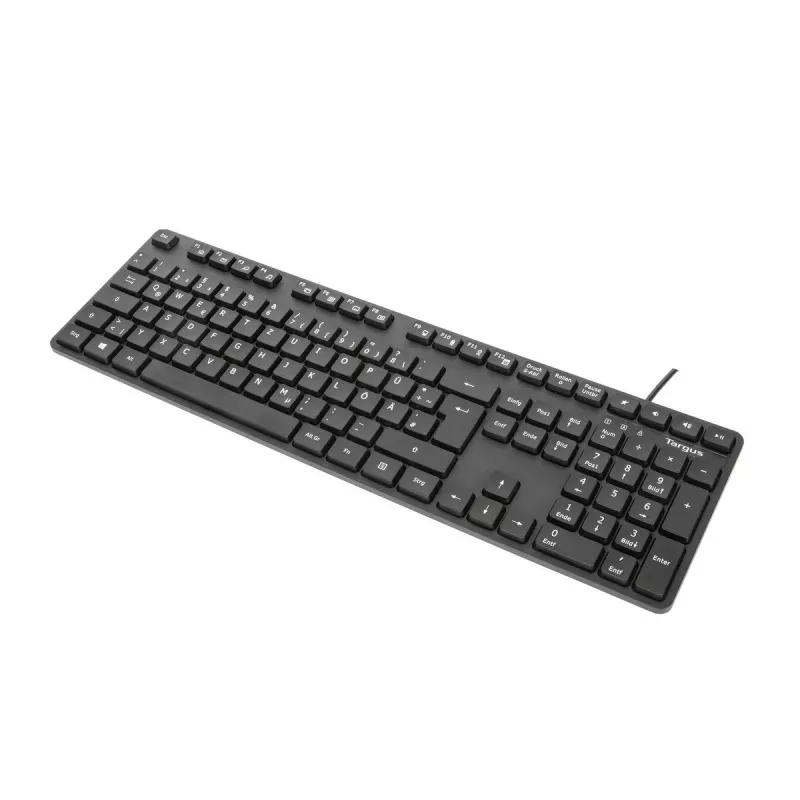 Targus AKB30DE toetsenbord Home USB QWERTZ Duits zwart