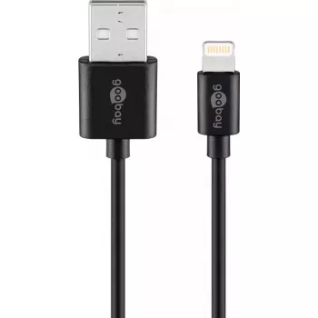 Lightning USB laad- en synchronisatiekabel Goobay 72906
