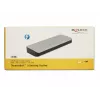 Laptop dock DeLOCK 87725 bedraad Thunderbolt 3 zwart zilver