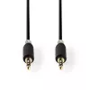 Audiokabel Nedis CABW22000AT10 1m 3,5mm koperbekleed aluminium