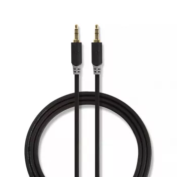 Audiokabel Nedis CABW22000AT10 1m 3,5mm koperbekleed aluminium