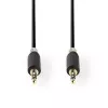 Audiokabel Nedis CABW22000AT20 2 m 3,5 mm koperbekleed aluminium