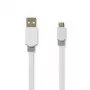 USB-kabel Nedis CCBW60500WT10 1m USB 2.0 A naar Micro-USB B wit