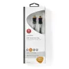 USB-kabel Nedis CCBW64020AT20 USB4 Gen 2x2 2 m USB C zwart zilver