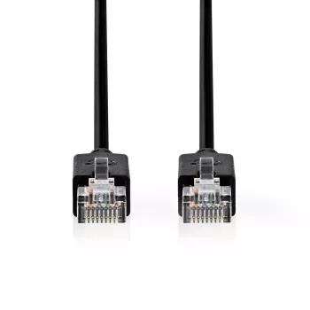 Nedis CCBW85210AT50 netwerkkabel zwart 5 m Cat6 F/UTP