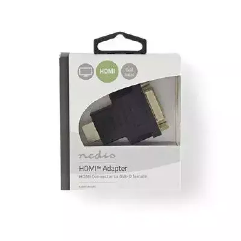 Kabeladapter Nedis CVBW34910AT HDMI DVI-D verguld