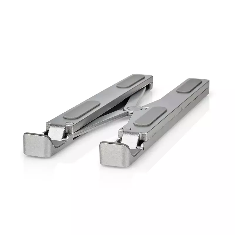 Laptopstandaard Nedis NBSTND100SI aluminium 43,2 cm in hoogte verstelbaar