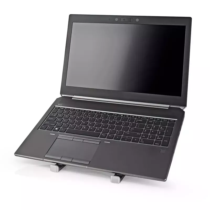 Laptopstandaard Nedis NBSTND100SI aluminium 43,2 cm in hoogte verstelbaar