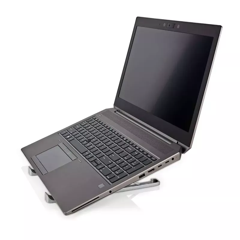 Laptopstandaard Nedis NBSTND100SI aluminium 43,2 cm in hoogte verstelbaar