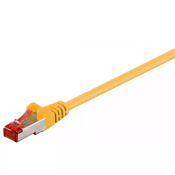 Patchkabel Goobay CAT 6 S/FTP PiMF geel 0,5m