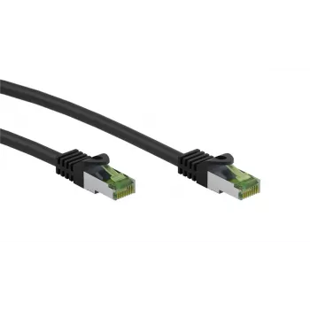 Netwerkkabel Wentronic 61095 3m Cat8.1 S/FTP zwart