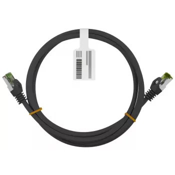 Netwerkkabel Wentronic 61096 5m Cat8.1 S/FTP RJ-45 zwart