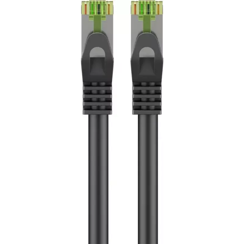 Netwerkkabel Wentronic 61098 10m Cat8.1 S/FTP zwart