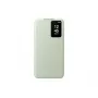 Wallet hoesje Samsung Galaxy S24+ groen monochromatisch