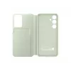 Wallet hoesje Samsung Galaxy S24+ groen monochromatisch