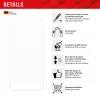 Displex Smart Glass (9H) voor Samsung Galaxy A24/A25 5G, montagesticker, breukvast