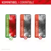 Displex Smart Glass (9H) voor Samsung Galaxy A24/A25 5G, montagesticker, breukvast