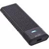 InLine USB3.2 Gen.2 USB-C naar M.2 SSD (PCIe NVMe & SATA) behuizing